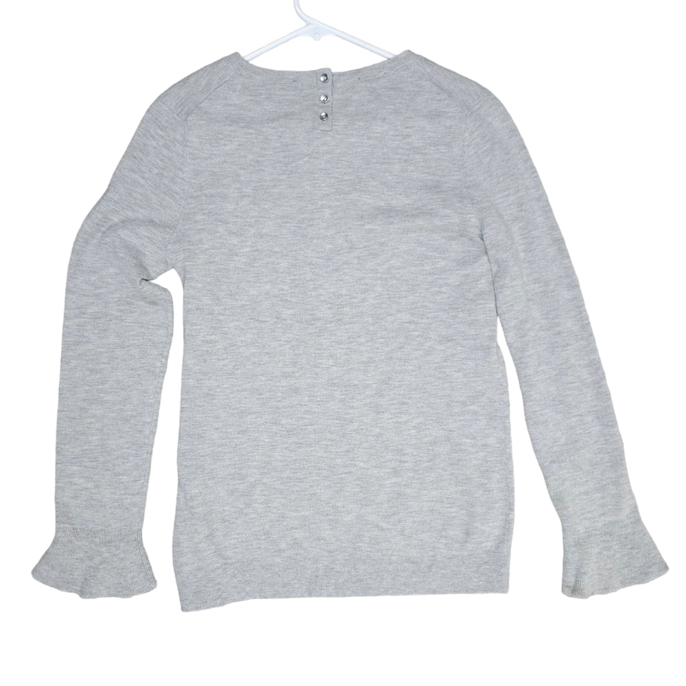 Talbots Gray Lambswool Blend Pullover Sweater - image 3